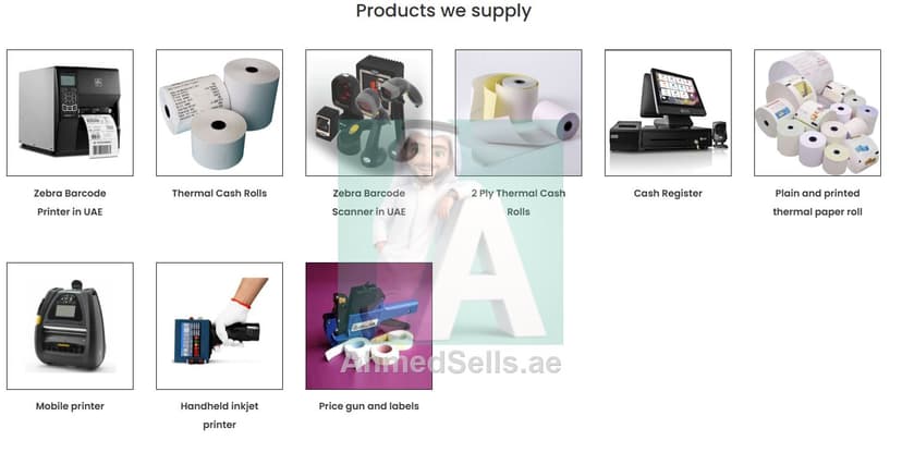 Looking For Barcode Printers, Barcode Scanners, Thermal Cash Rolls?