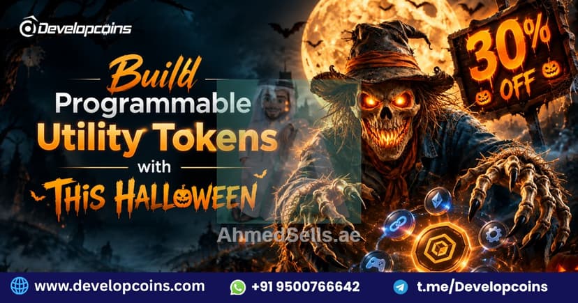 Build Programmable Utility Tokens with 30% OFF This Halloween